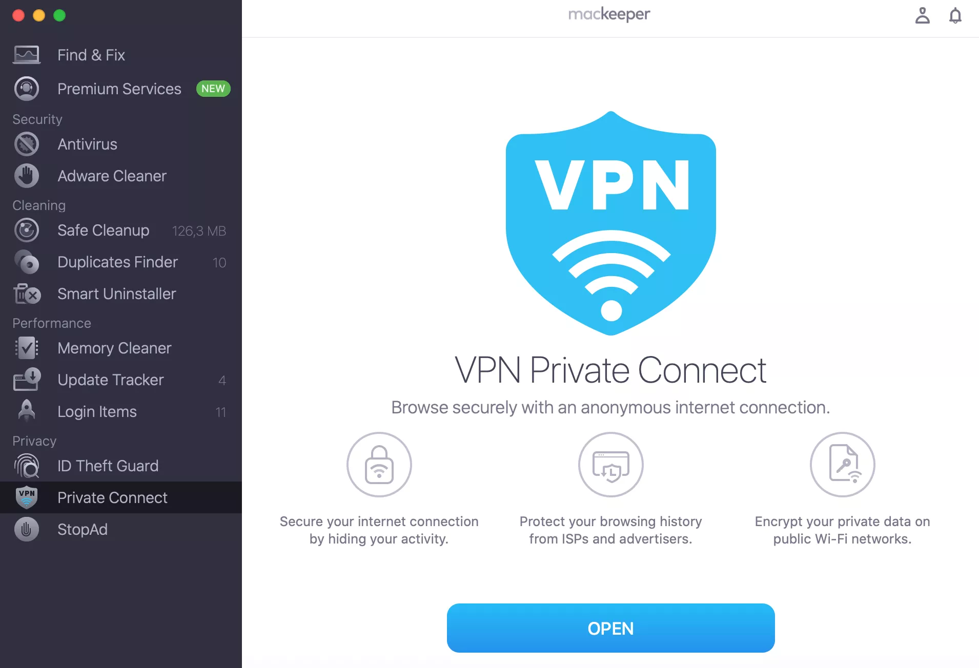 MacKeeper VPN Performance Audit